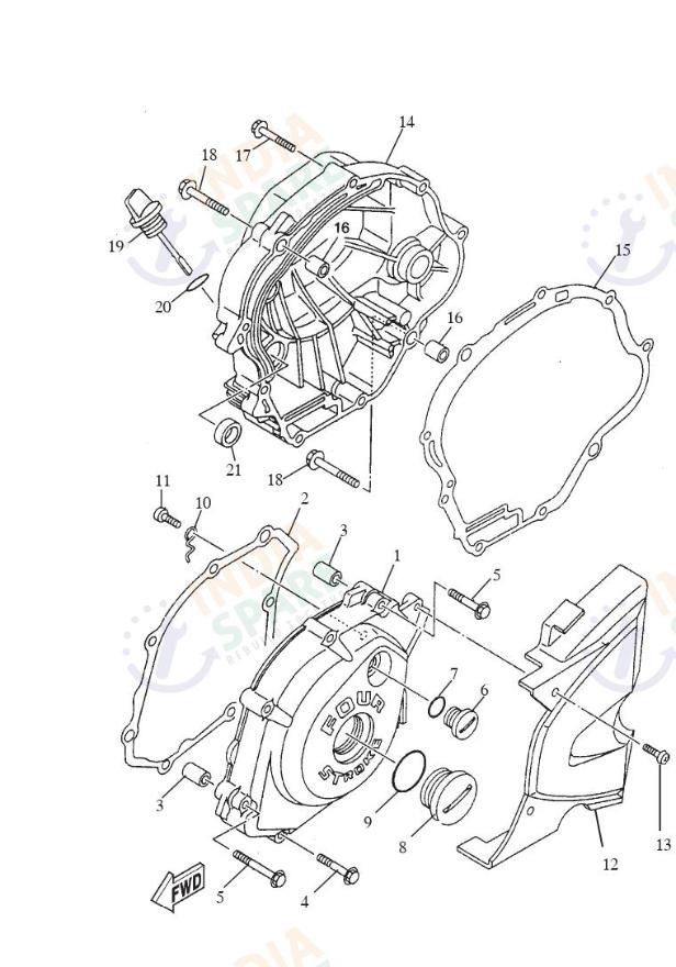 CRANKCASE COVER 1